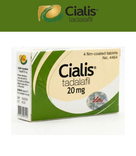 Cialis 20mg 4 Tablets