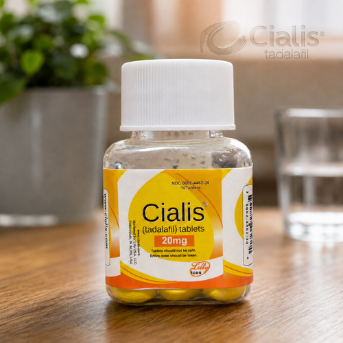 Cialis 20mg 10 Tablets Bottle